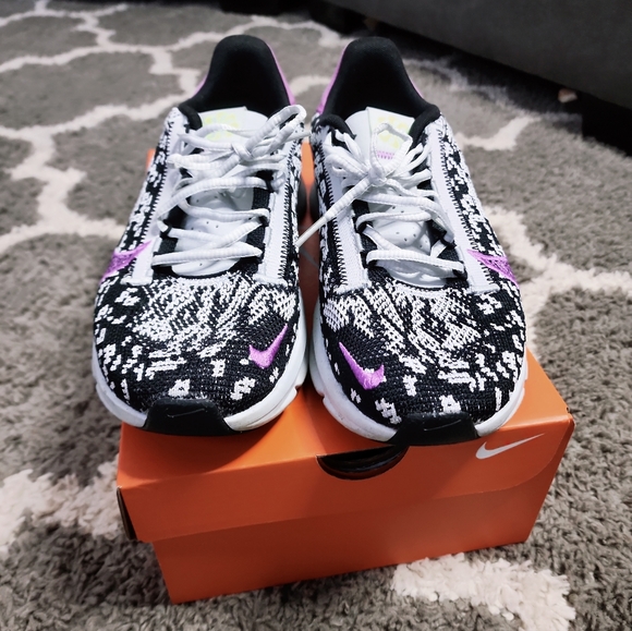 Nike SuperRep Go 3 Next Nature Flyknit Shoes Platinum/Black - Picture 8 of 9